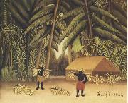 Henri Rousseau The Banana Harvest oil painting